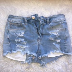 jean shorts